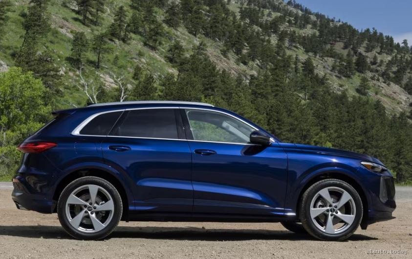 Seitenansicht Audi Q5 2025